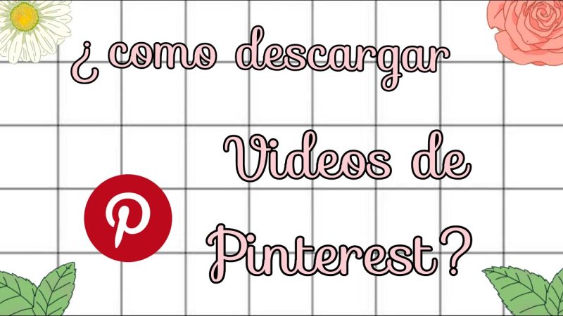 Guía Completa para Descargar Videos de Pinterest: Paso a Paso 2023